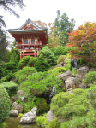 pagoda - waterfall